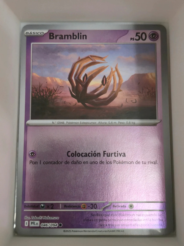Carta Pokemon Bramblin