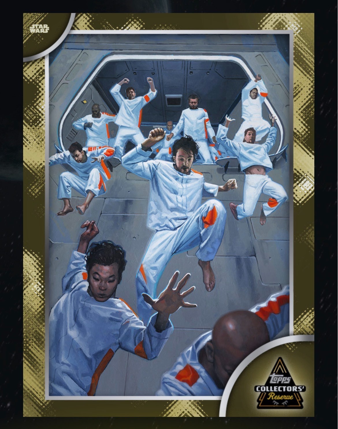 TOPPS STAR WARS CARD TRADER COLLEZIONISTI REVERVE 26 ORO LEGGENDARIO 5CC ONE WAY OUT