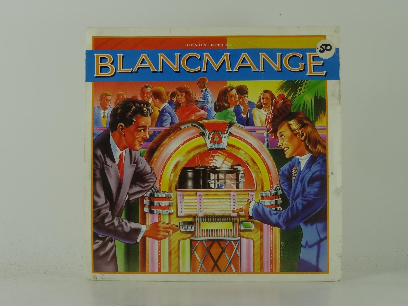 BLANCMANGE LIVING ON THE CEILING (2) (48) 2 Track 7" Single plus Picture Sleeve 