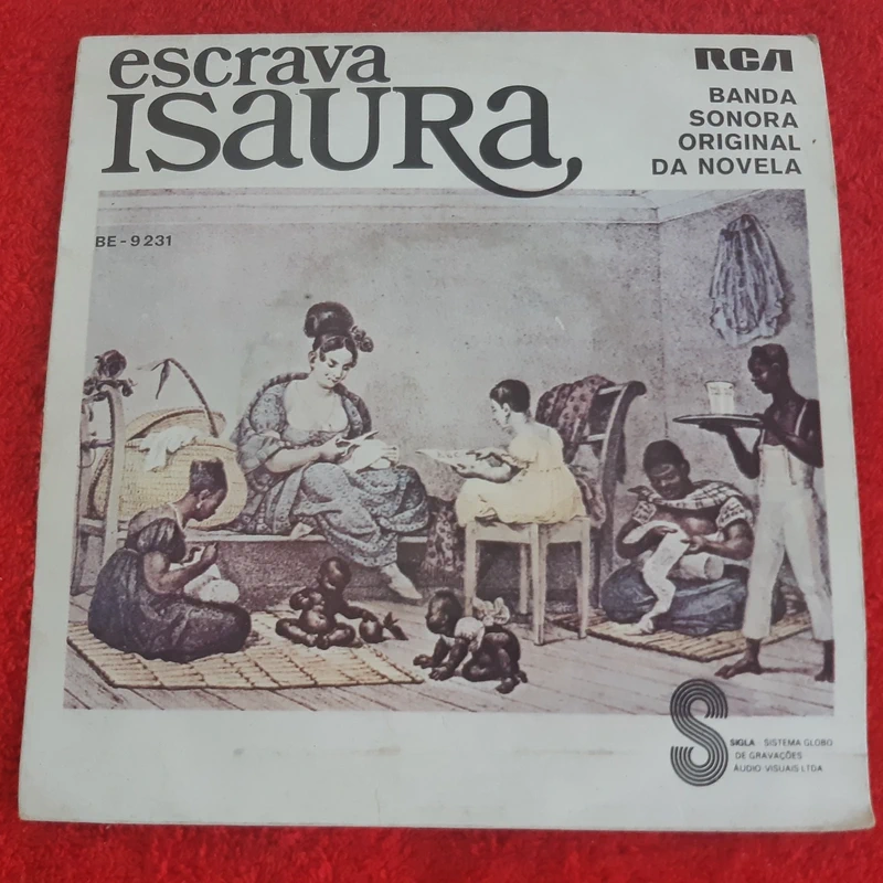 Disco Vinil Single EP Banda Sonora Original da Telenovela Escrava Isaura