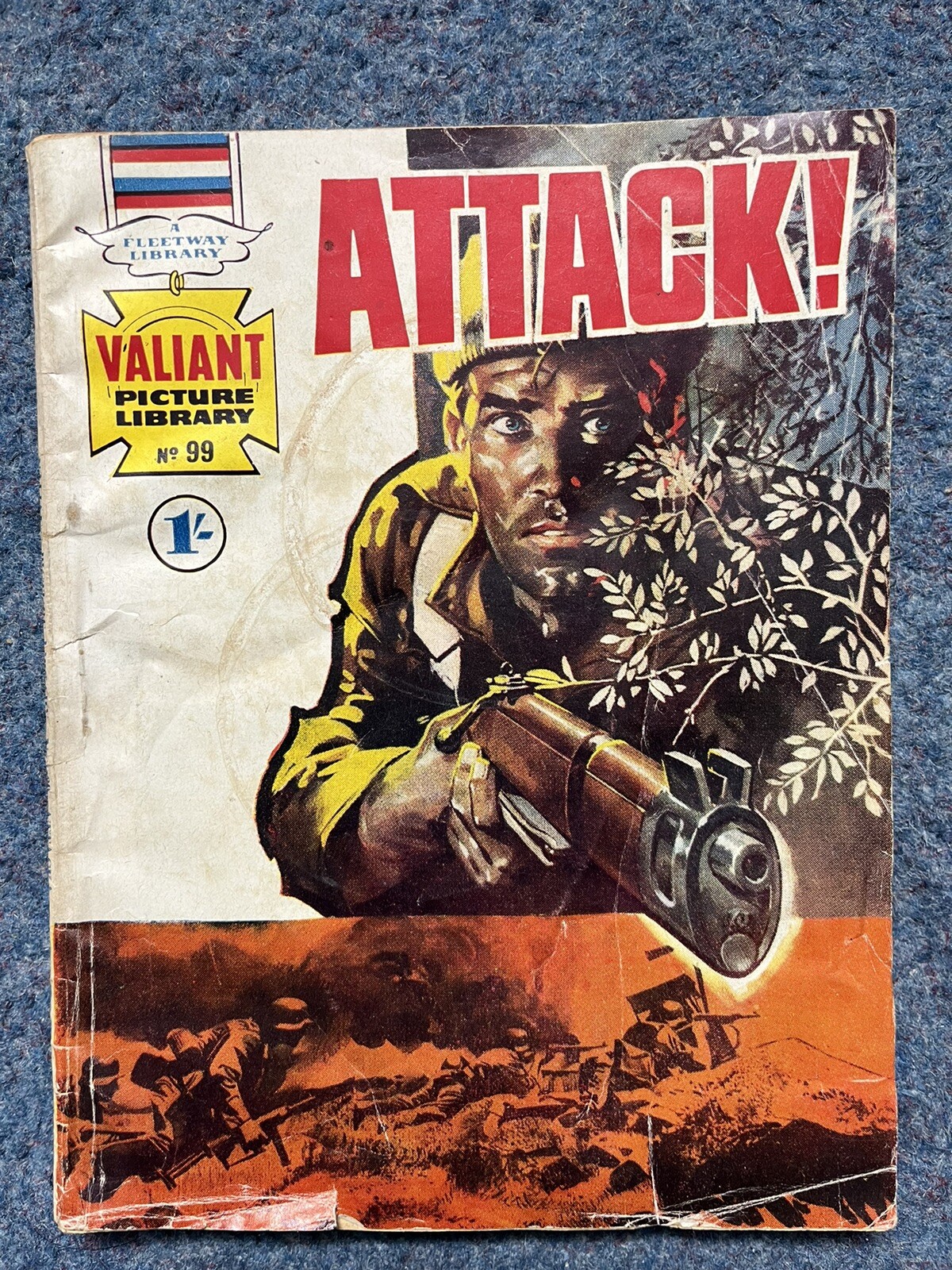Valiant Picture Library Comic No. 99 Attack