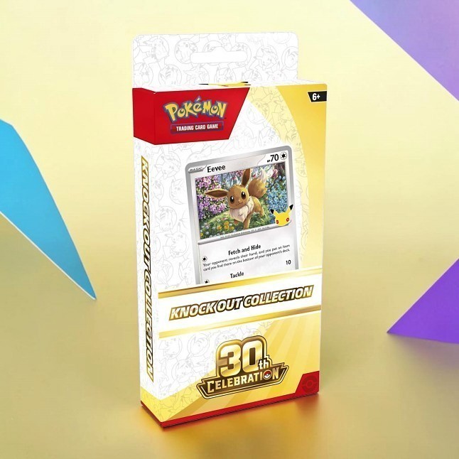 Pokemon TCG 30th Anniversary Knockout Collection Eevee Promo Scatola Sigillata