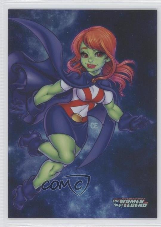2013 Cryptozoic The Women of Legend Miss Martian #8 0a1