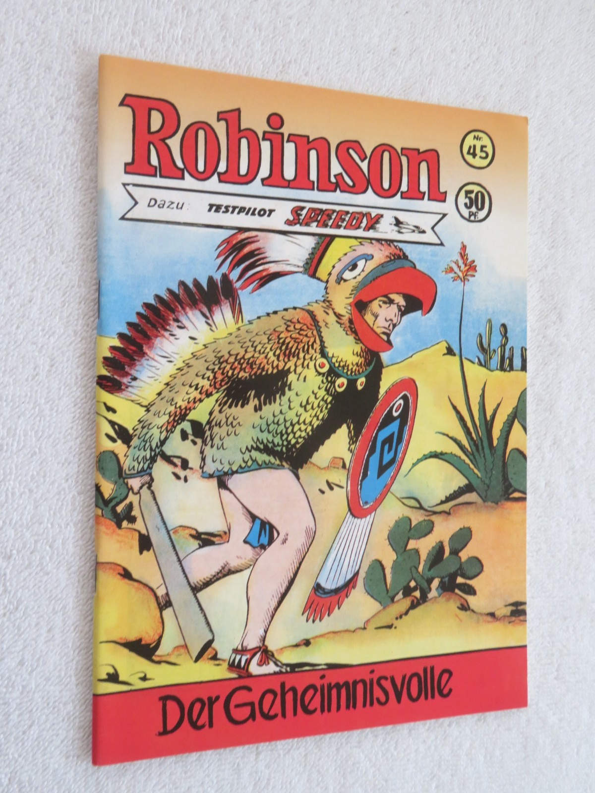 Hethke Editore / Roman Boutique - Robinson con pilota collaudatore Speedy n. 45 ottimo