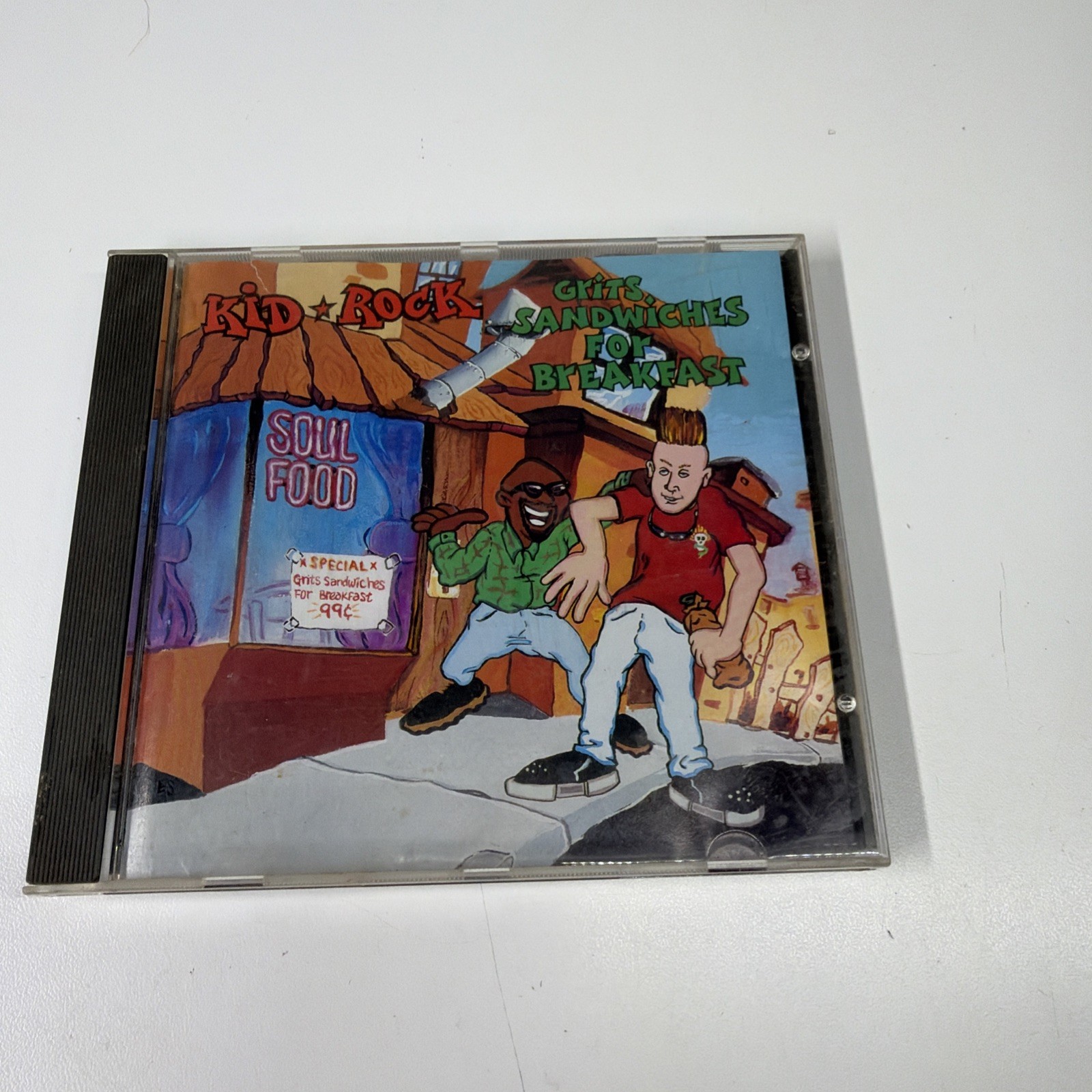 Kid Rock: Grit Sandwiches For Breakfast CD Top Dog Records Bonus Tracks VTG 1990