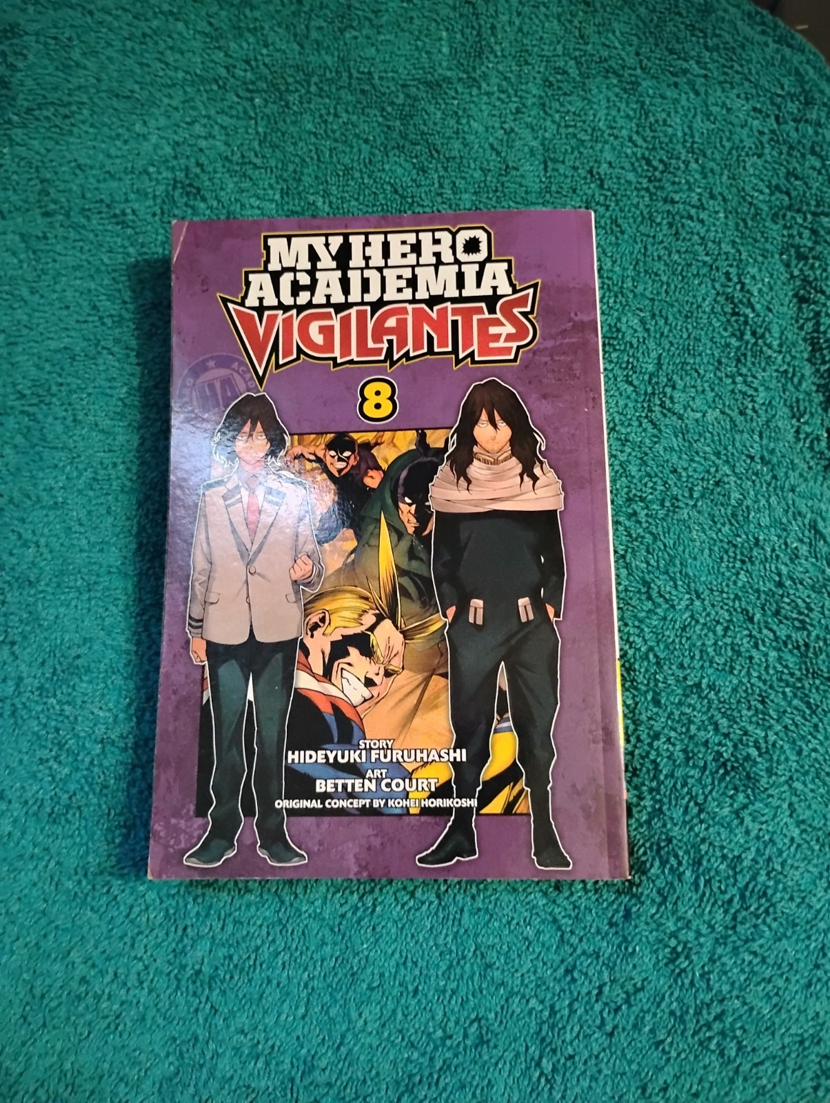 MY HERO ACADEMIA - VIGILANTES Vol 8 Shonen Jump libro manga inglese