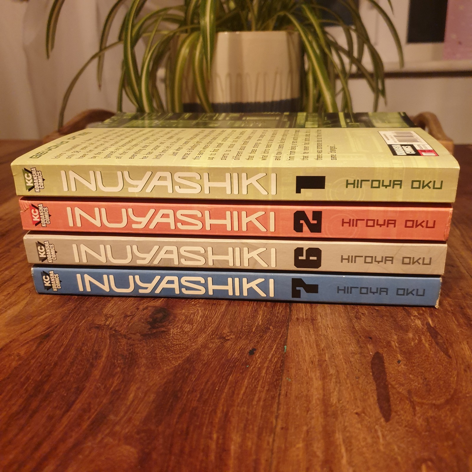 Inuyashiki Vol. 1, 2, 6 & 7 First Print English Manga Bundle Hiroya Oku OOP