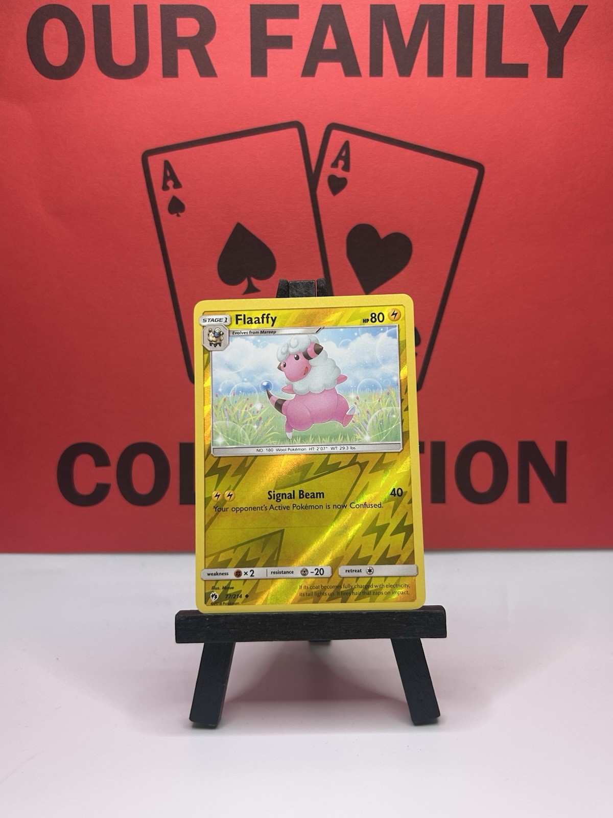 Flaaffy 77/214 Lost Thunder Reverse Holo Pokemon TCG LP