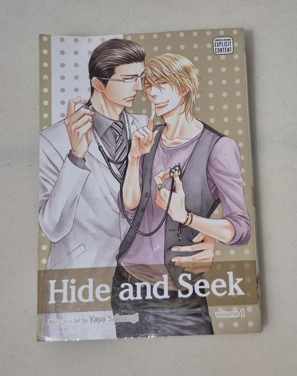 Hide and Seek vol 1 by Yaya Sakurag, Yaoi manga from Sublime 1st Print