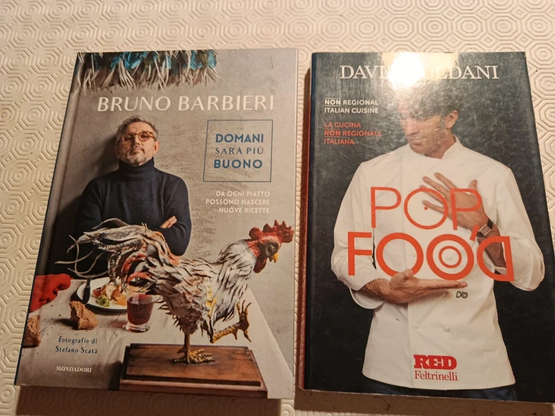 Chef!, due libri, Davide Oldani e Bruno Barbieri