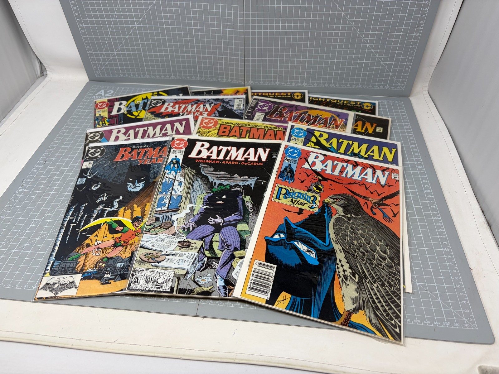 DC Comics Batman Comic Book Lot 13 x Vintage Batman Comics Copper / Bronze Age