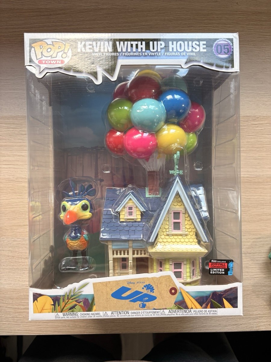 Funko Pop! Town Disney Pixar UP Kevin avec Up House 05 2019 Édition limitée
