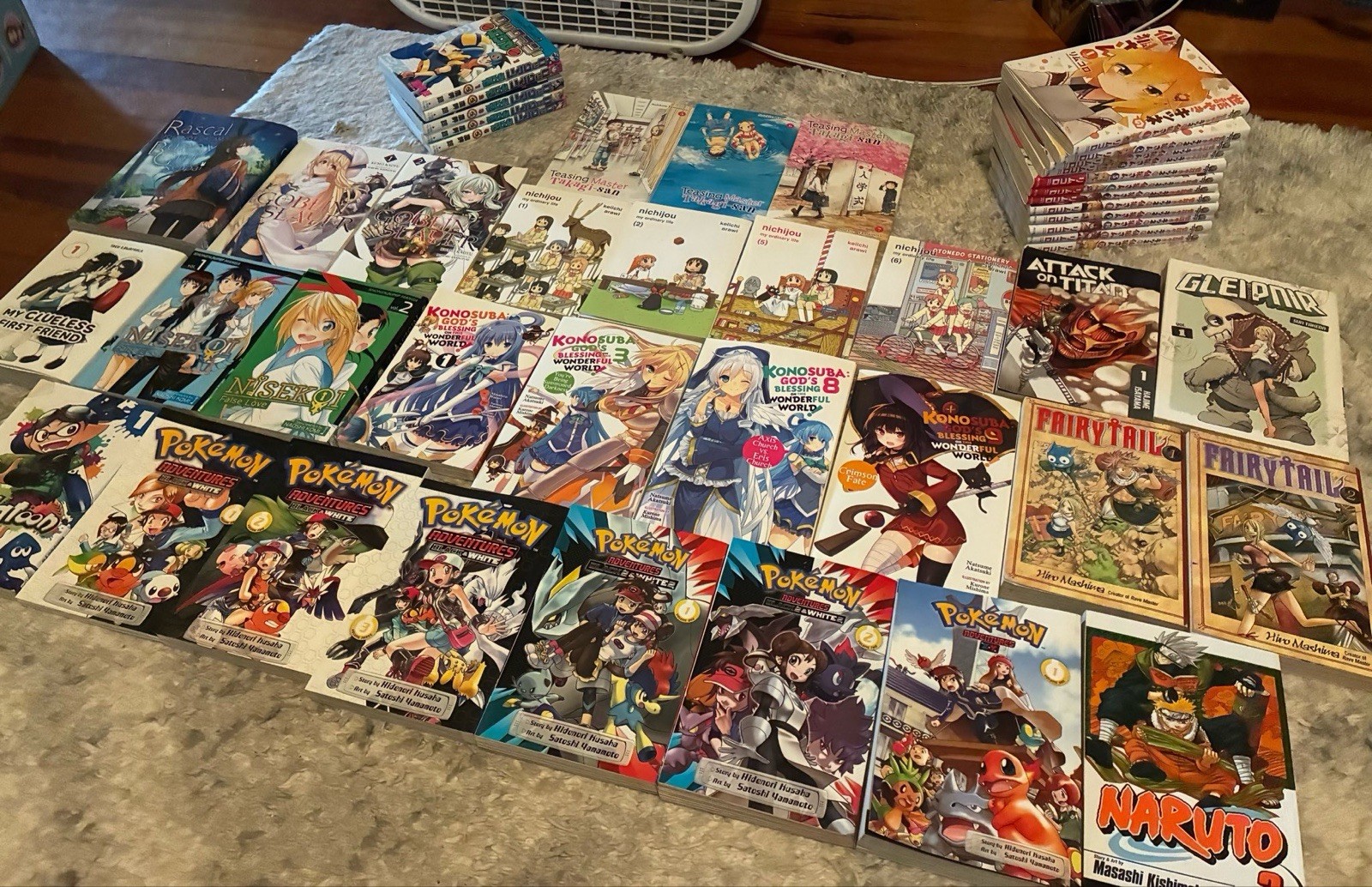 Manga lotto misto inglese e giapponese (lotto di 46)