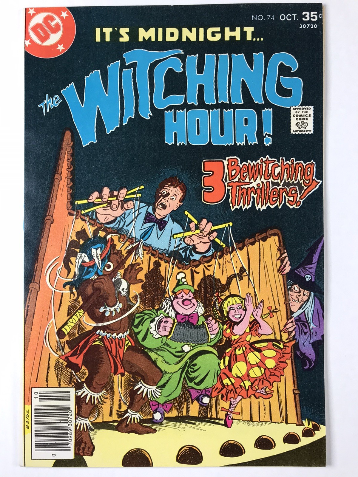 Witching Hour # 74 ottobre 1977 VF/NM 9.0