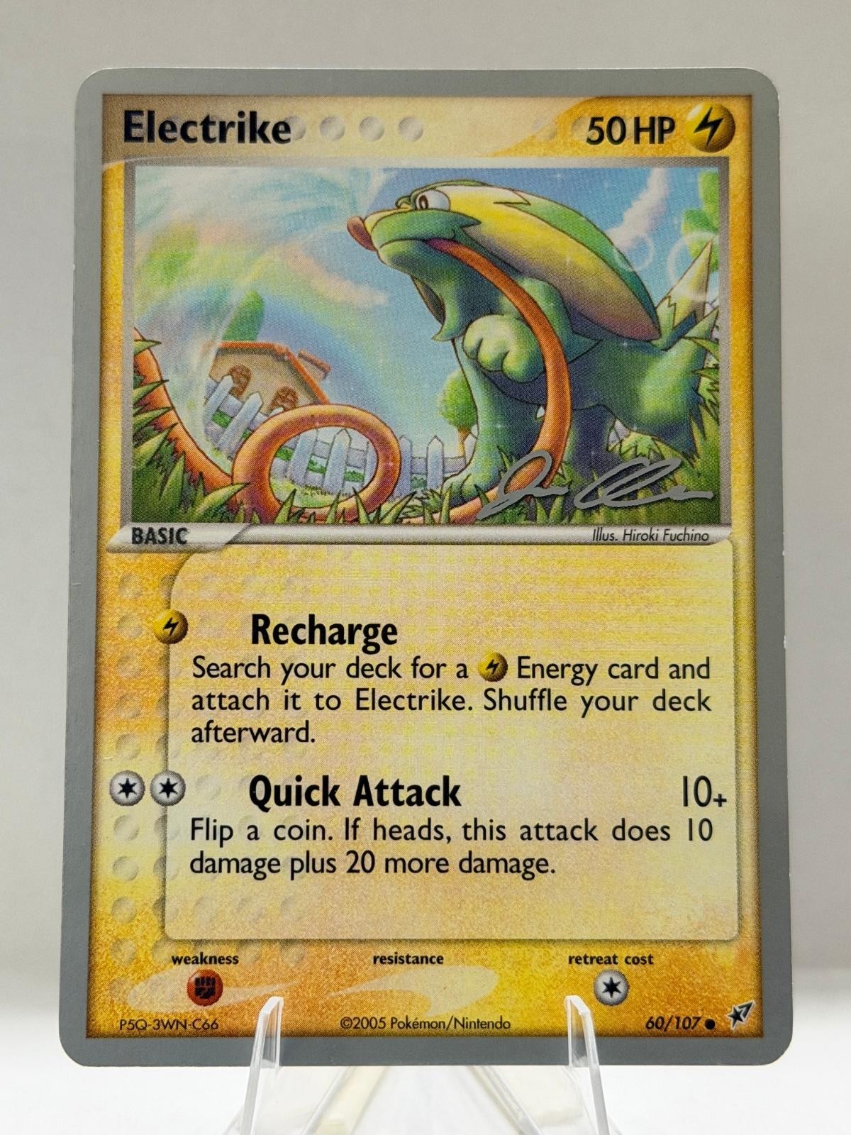 Electrike (Jason Klaczynski) 60/107 Common World Championship Decks Pokemon