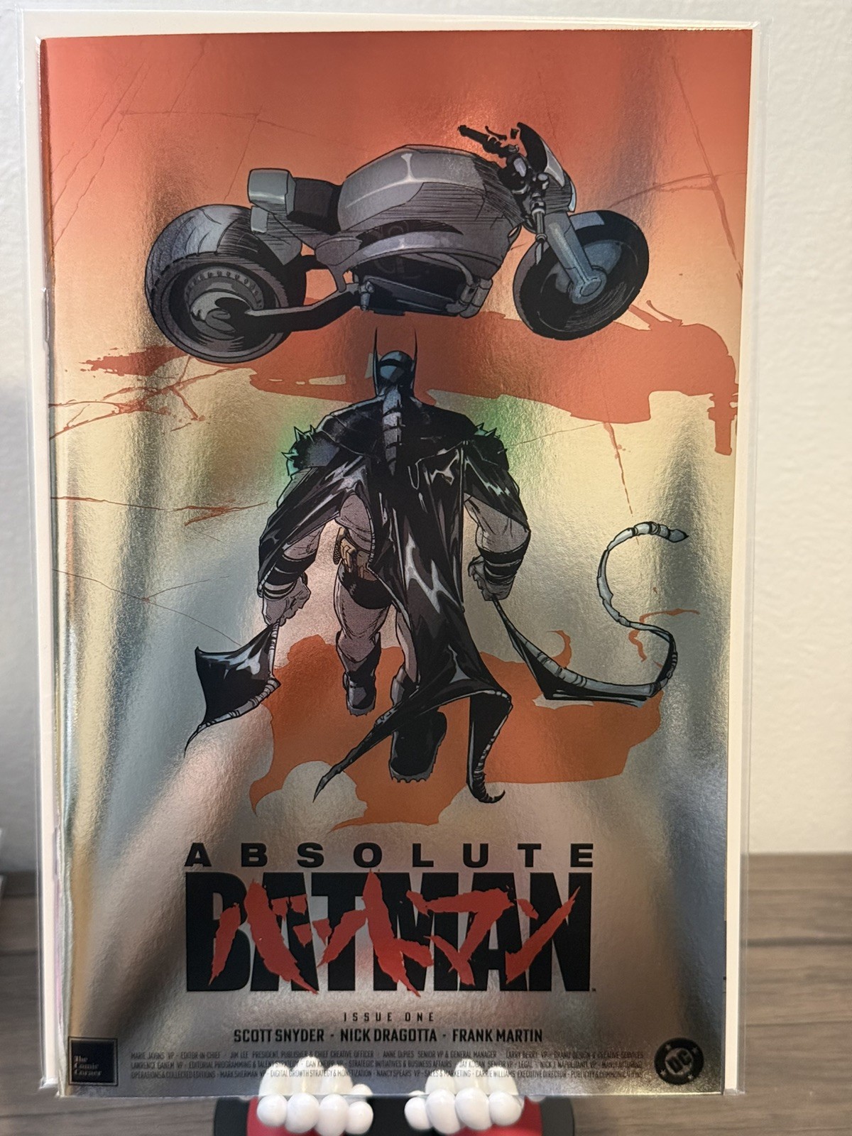 ABSOLUTE BATMAN #1 NM AKIRA FOIL 10° STAMPA VARIANTE JAVIER FERNANDEZ 