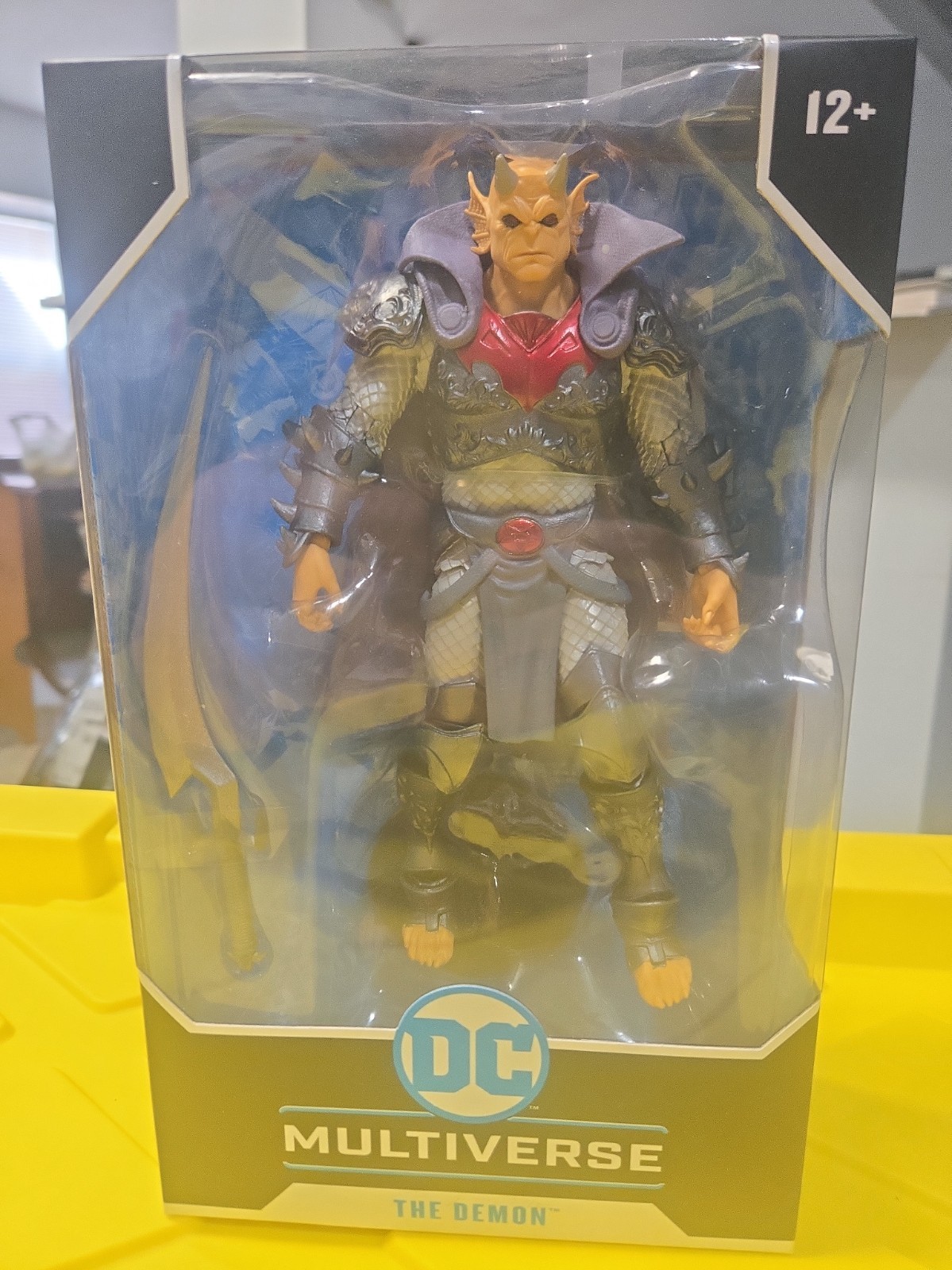 Modellino Mcfarlane Toys DC Multiverse the Demon (Demon Knights) 7" nuovo con scatola