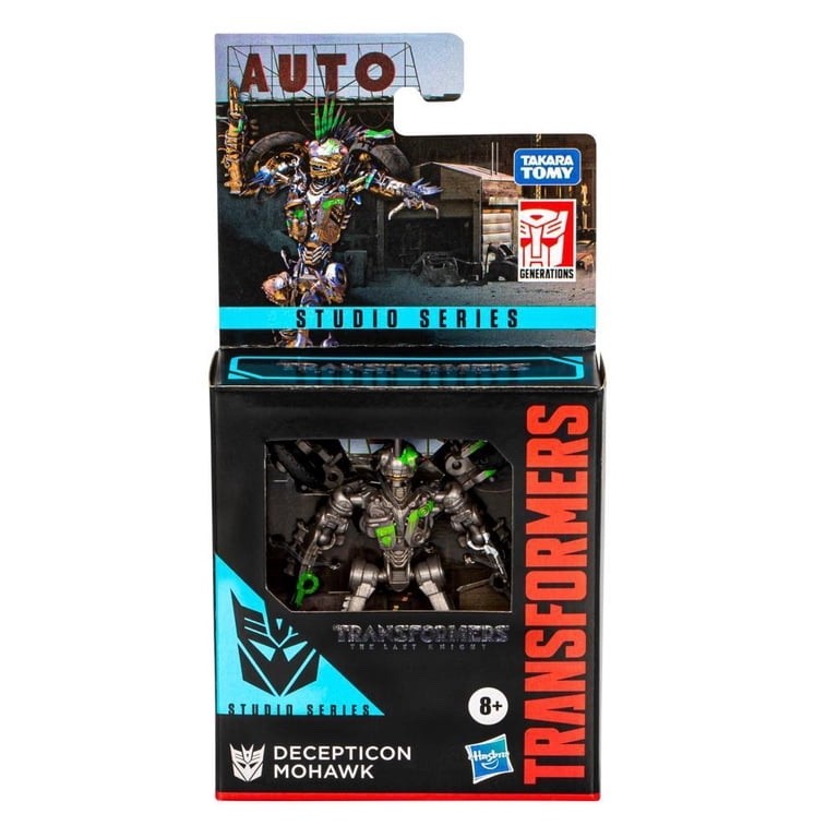 Takara Tomy Transformers Studio Series Decepticon Mohawk Action Figure 8+