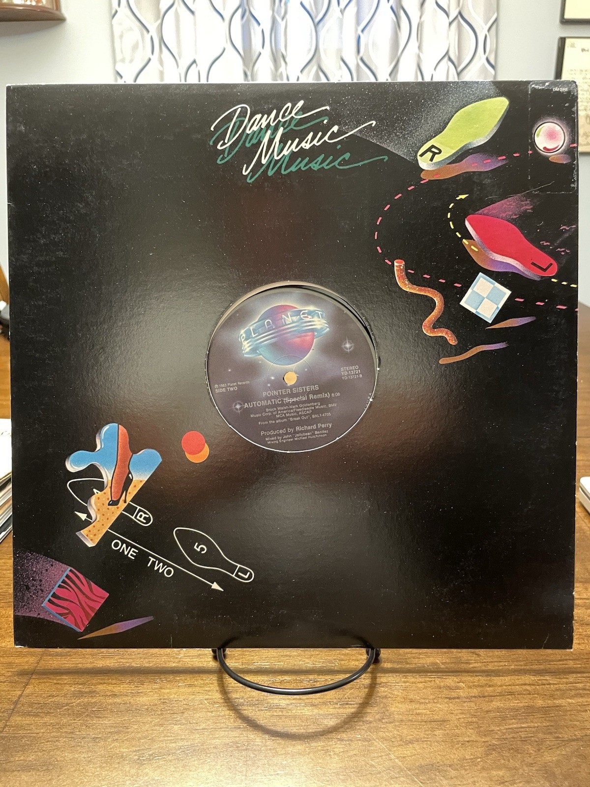 The Pointer Sisters - Automatic 1984 12” Vinyl DJ Maxi Single VG++
