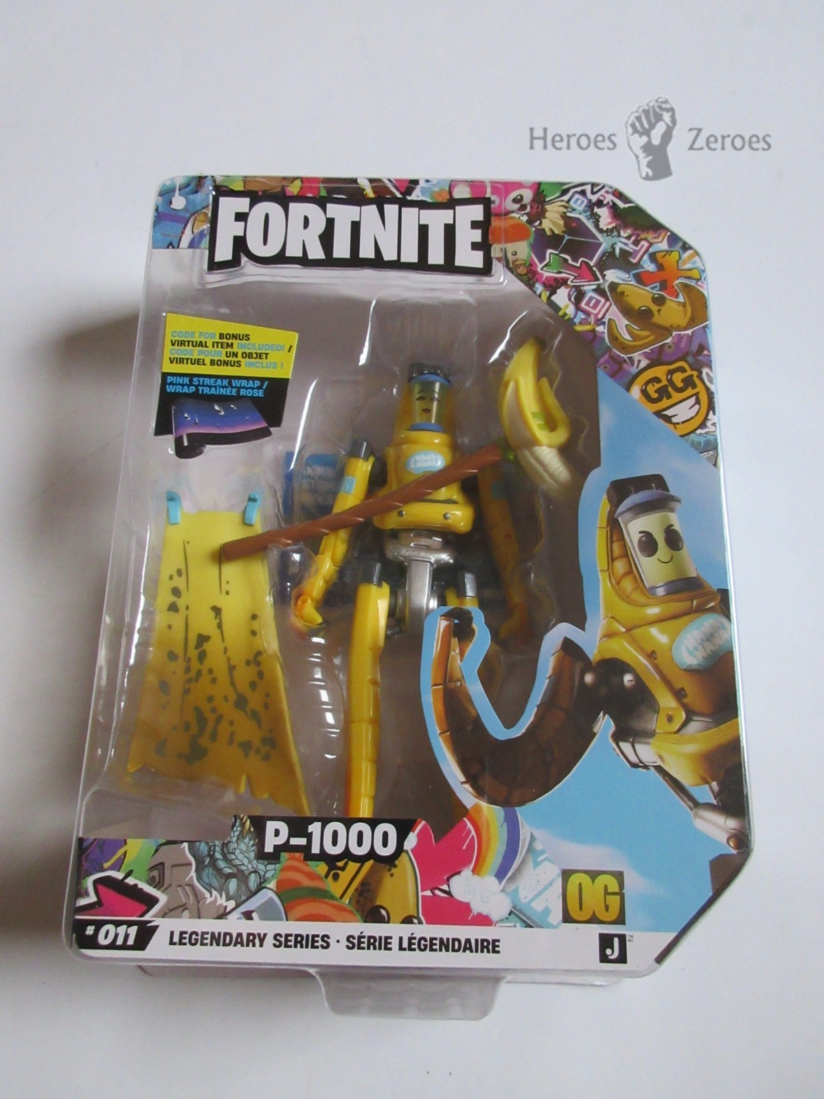 Modellino Jazwares Fortnite OG Legendary Series #011 P-1000 nuovo con scatola 2026