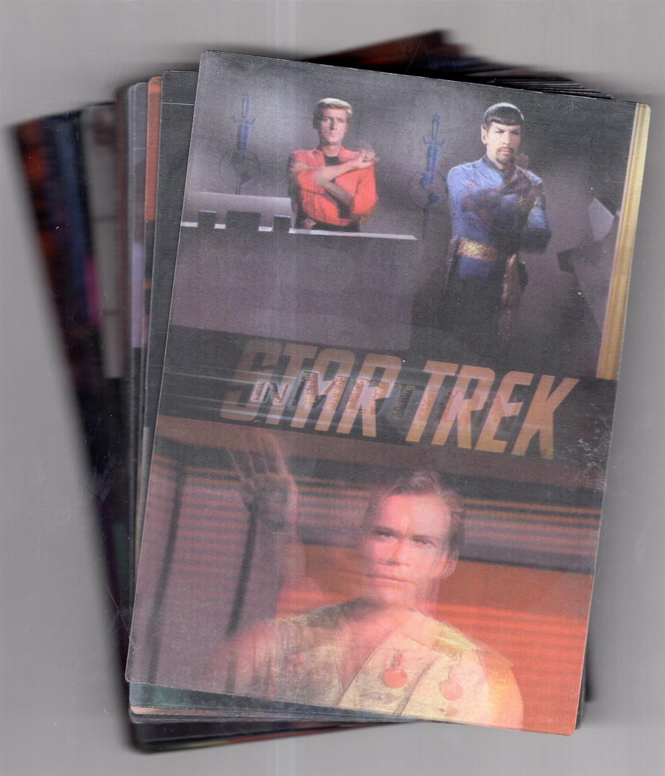 Star Trek In Motion Complete 24 Card Jumbo Lenticular Set