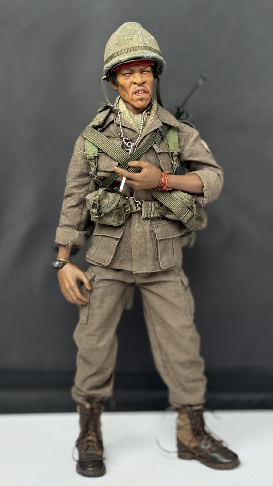 Kit Personalizzato 1/6-Bash U.S. ARMY "Jimmy Hendrix"- Testa Personalizzata realizzata da "Serang Kim"