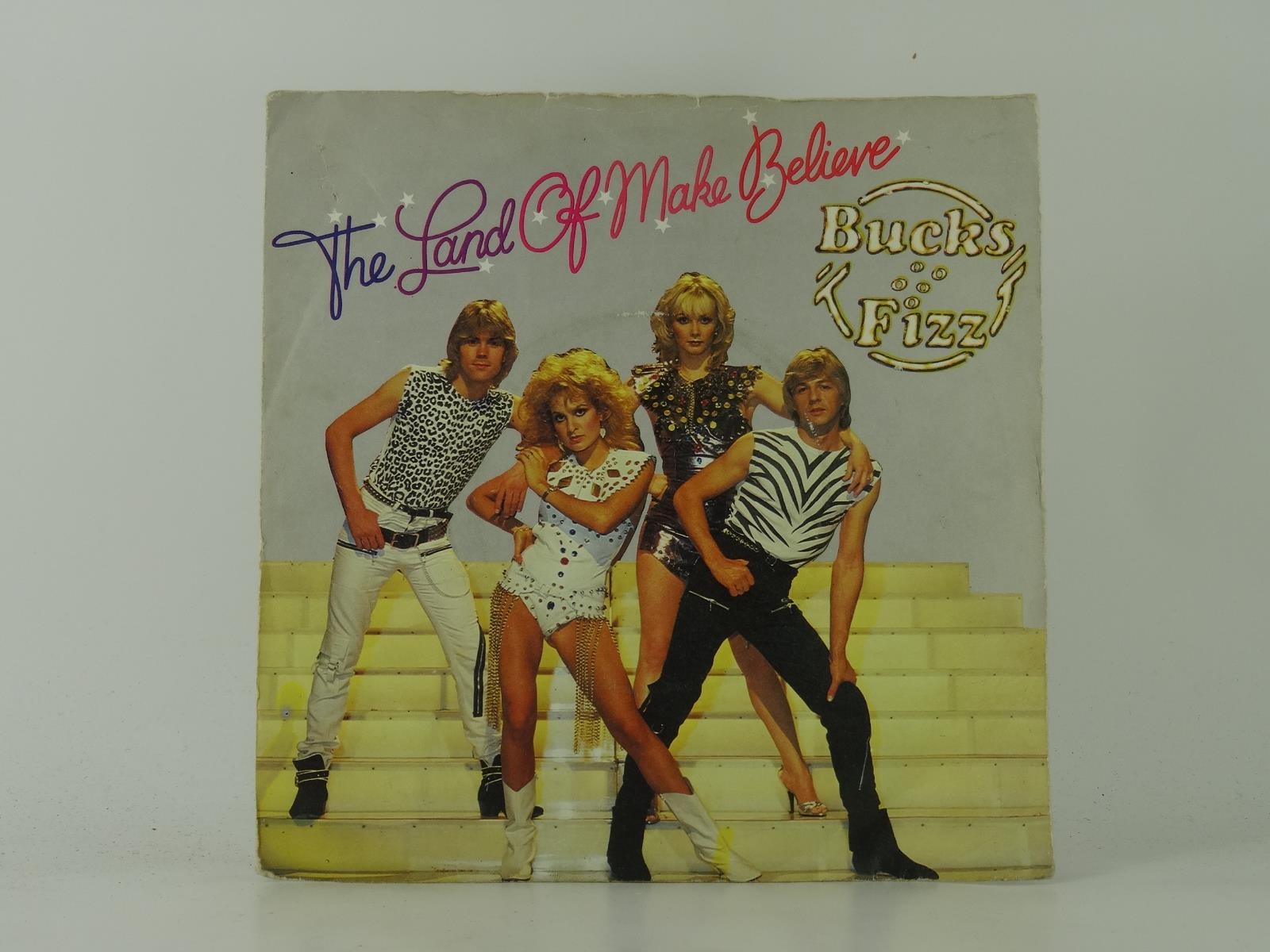 BUCKS FIZZ THE LAND OF MAKE BELIEVE (4) (25) 2 Track 7" Single plus Picture Slee