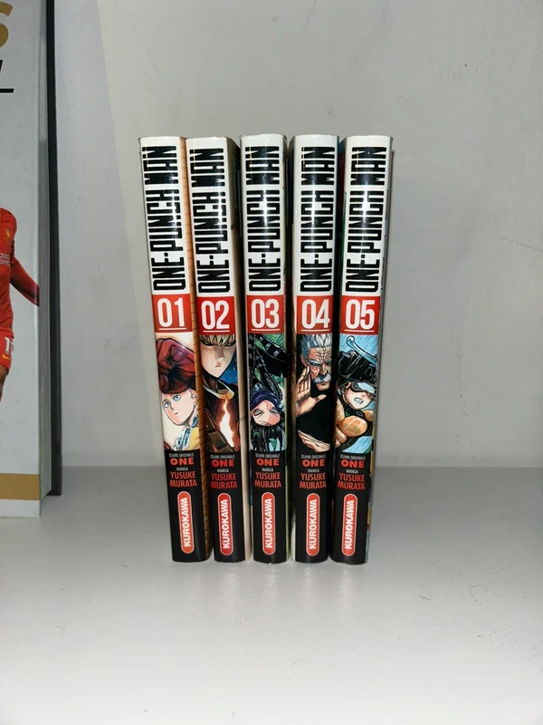 Tome 1,2,3,4,5 de One Punch Man