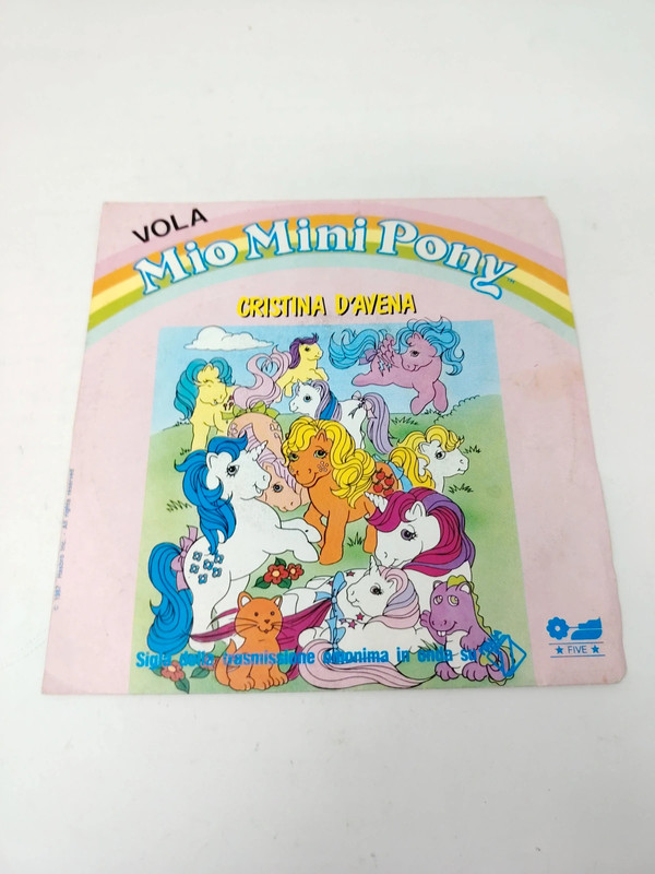 Vinile 45 giri Vola mio mini Pony anni 80