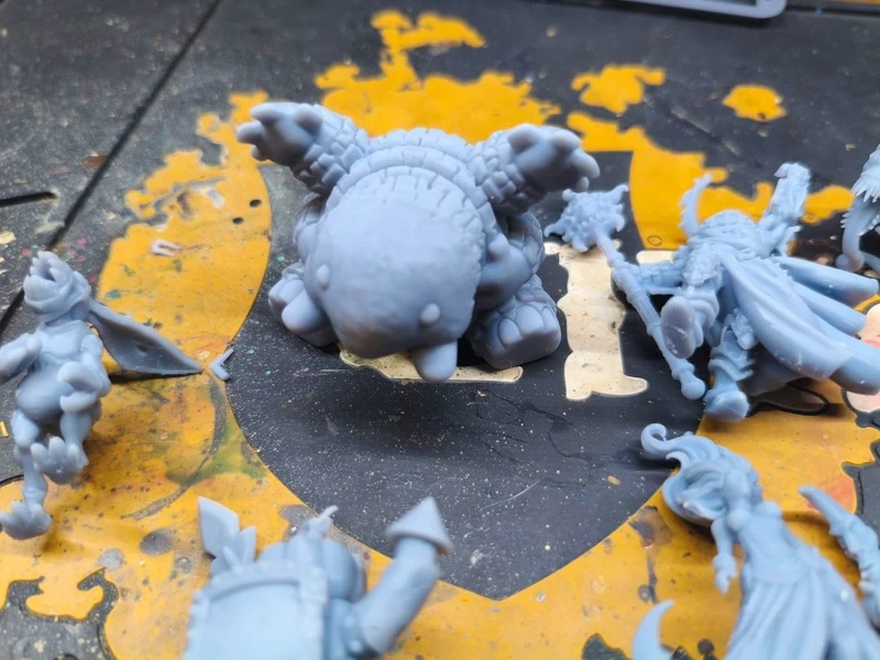 Pack de miniaturas para juego de rol de mesa