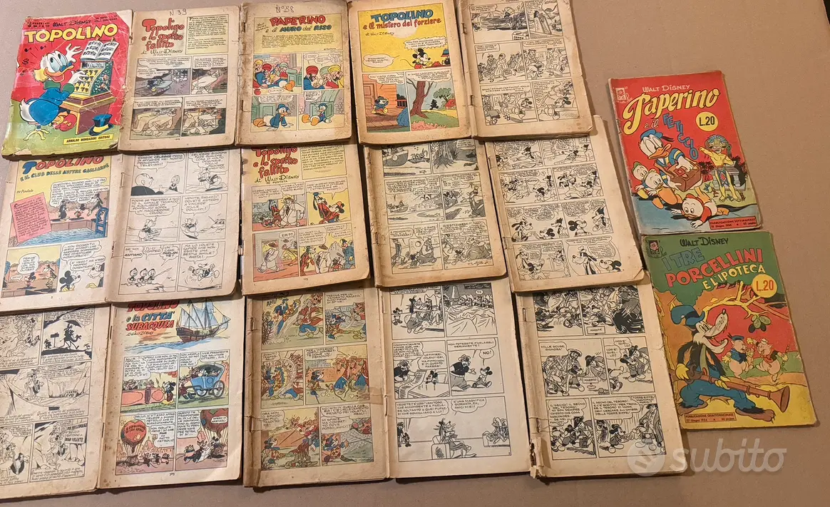 Topolino, Paperino, Albi della Rosa maxi lotto