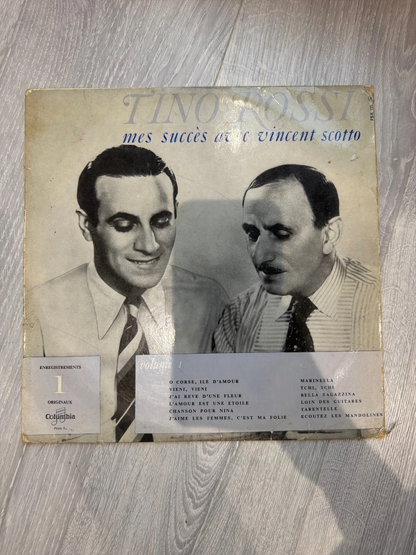 Vinyle 33 tours - Tino Rossi