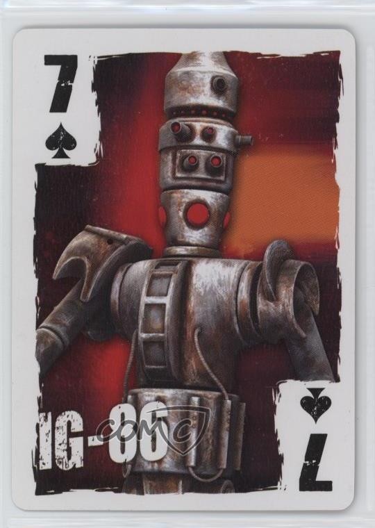 Carte da gioco 2009 Star Wars: The Clone Wars Heroes & Villains IG-86 #7S 07qw