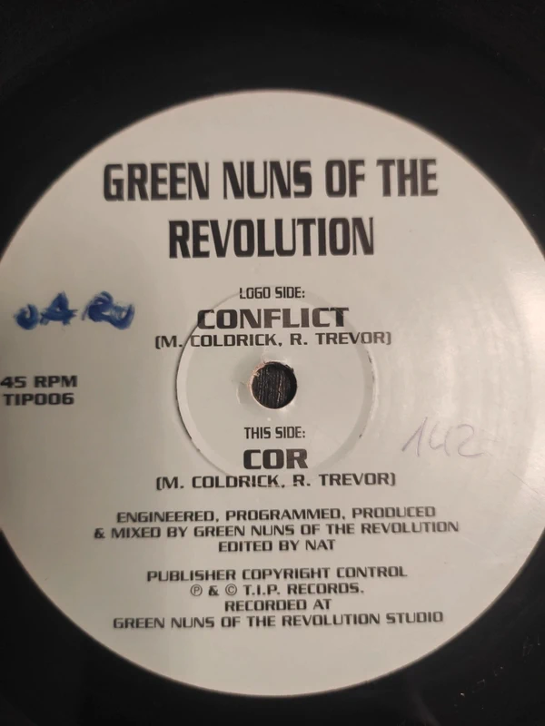 Green Nuns of the Revolution – Conflict / Cor – TIP Records TIP006 – 12" Vinyl