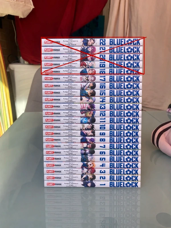 Lotto Manga Blue Lock dal 1 al 17 - Planet Manga (Edizione Italiana)