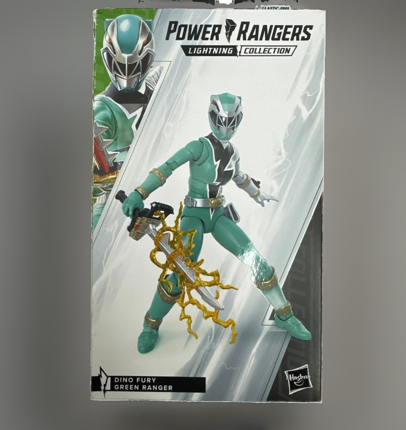 Hasbro Power Rangers Lightning Collection Dino Fury 6" Green Ranger Figure Izzy