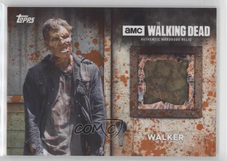 2017 Topps The Walking Dead Stagione 6 Relics Rust 97/99 Walker rg2