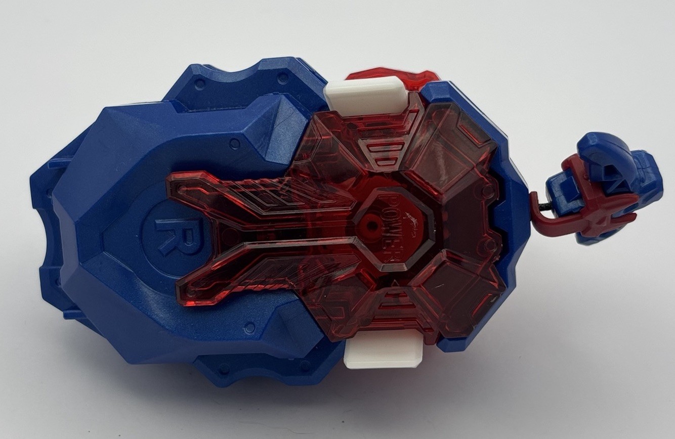Takara Tomy Beyblade Burst B-203 solo lanciatore Bey Power personalizzato completo! Venditore USA