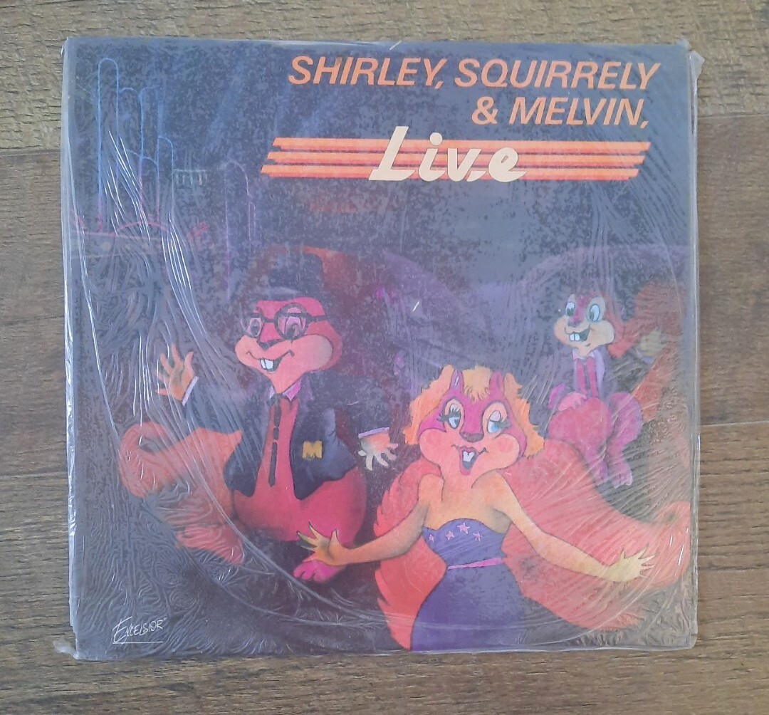 NEW 1981 Shirley Squirrely & Melvin Live Record Vinyl 33 RPM 12" LP XLP-88009
