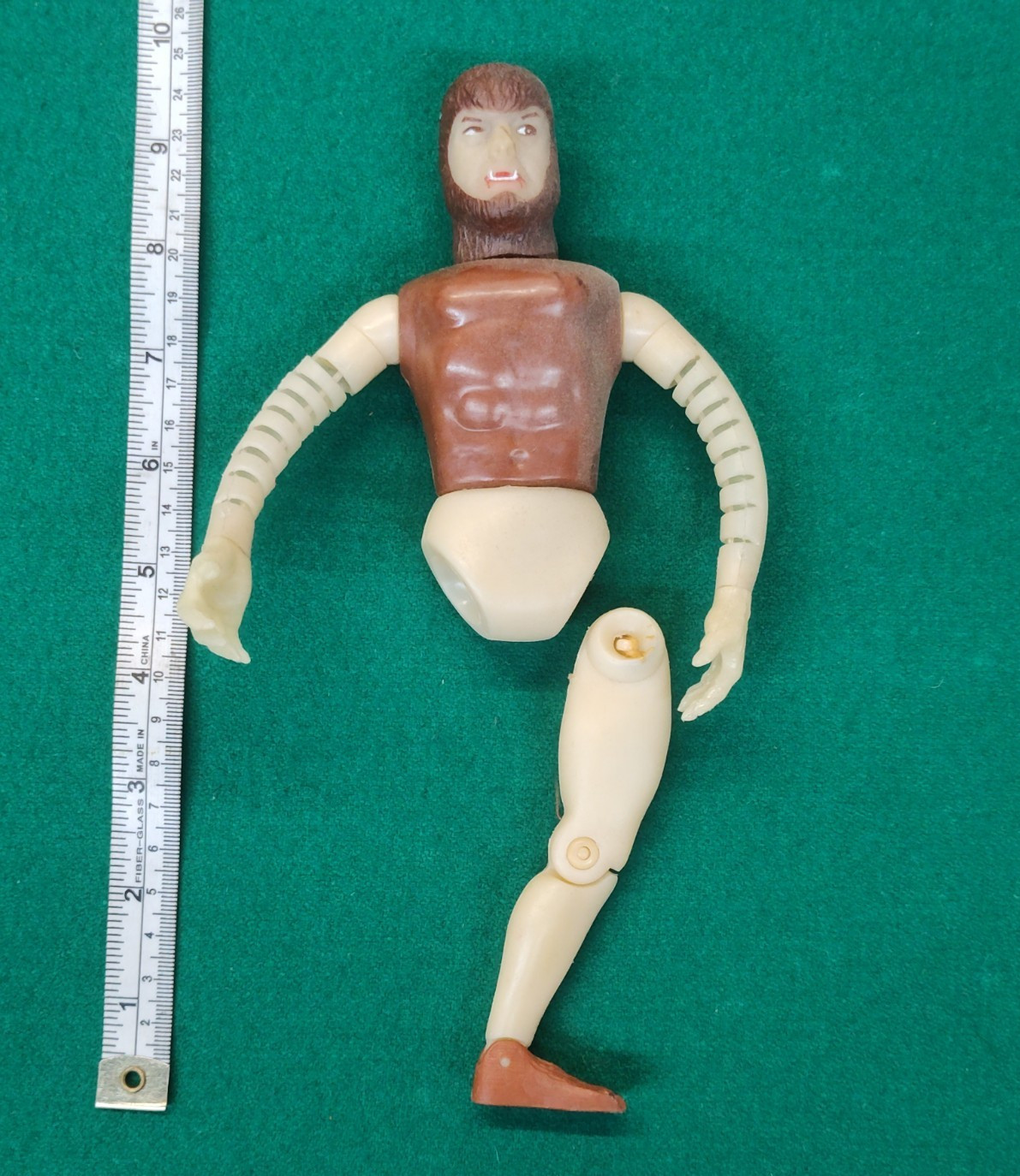 Werewolf Action Figure Body Parts Incomplete 9 in Plastic Horror No Packaging