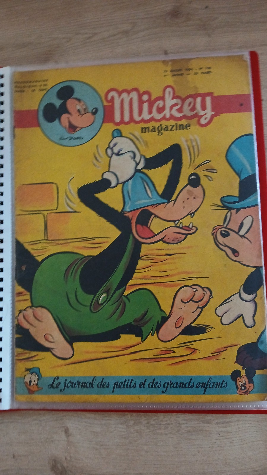 Mickey magazine n°198. Édition Belge.
