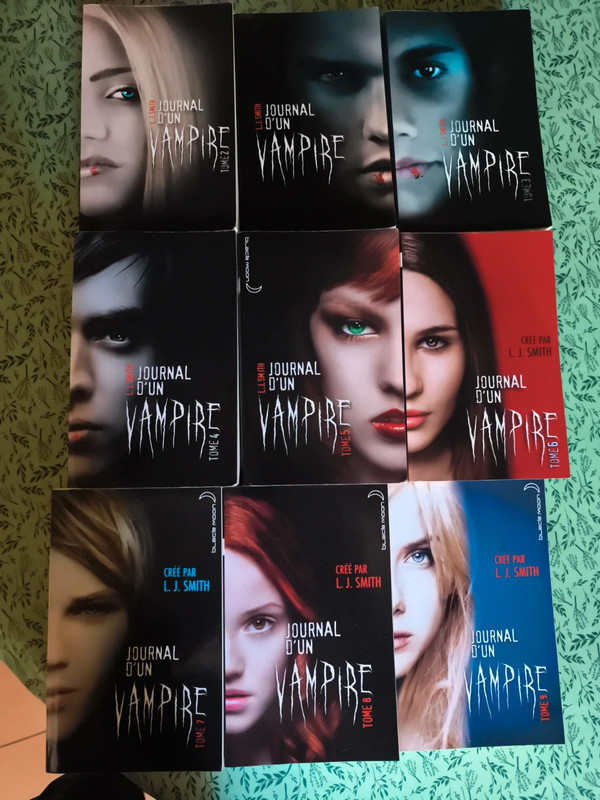 Livres "Journal d'un vampire"