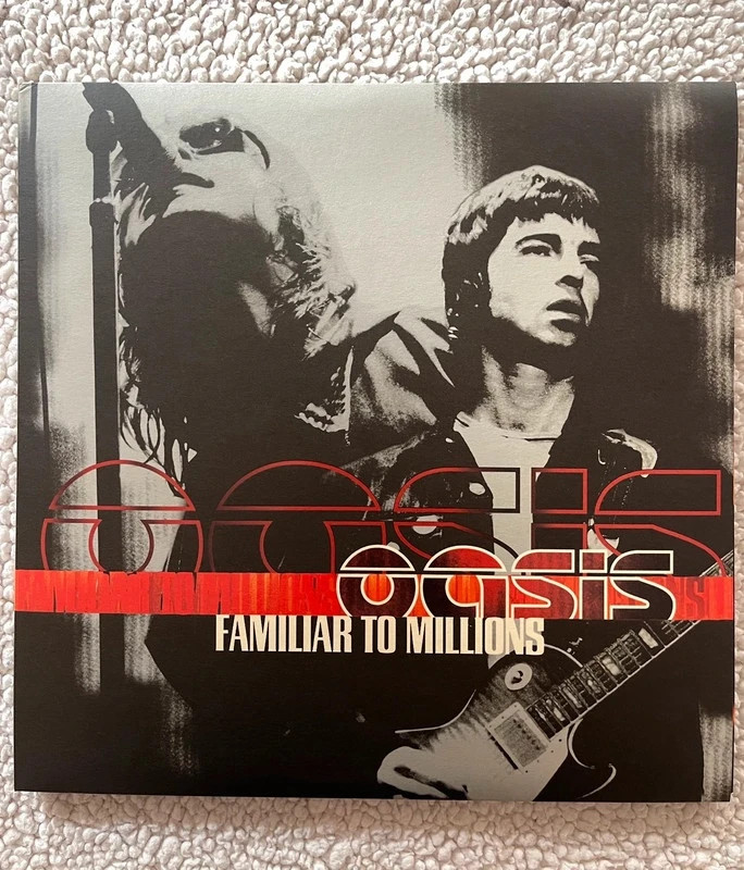 OASIS - Familiar To Millions 3 LP - Prima stampa UK 2000 Limited Edition