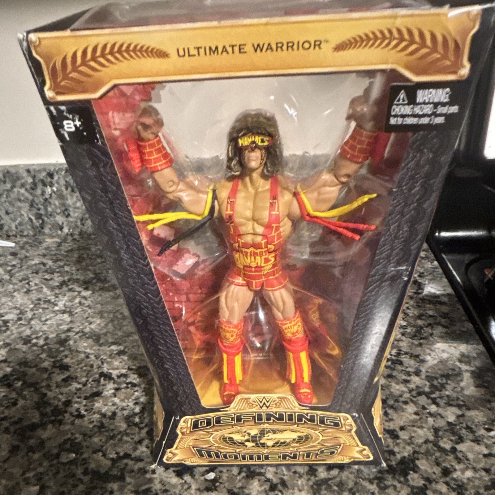 Mattel WWE Defining Moments Elite Series Ultimate Warrior Maniacs Action Figure