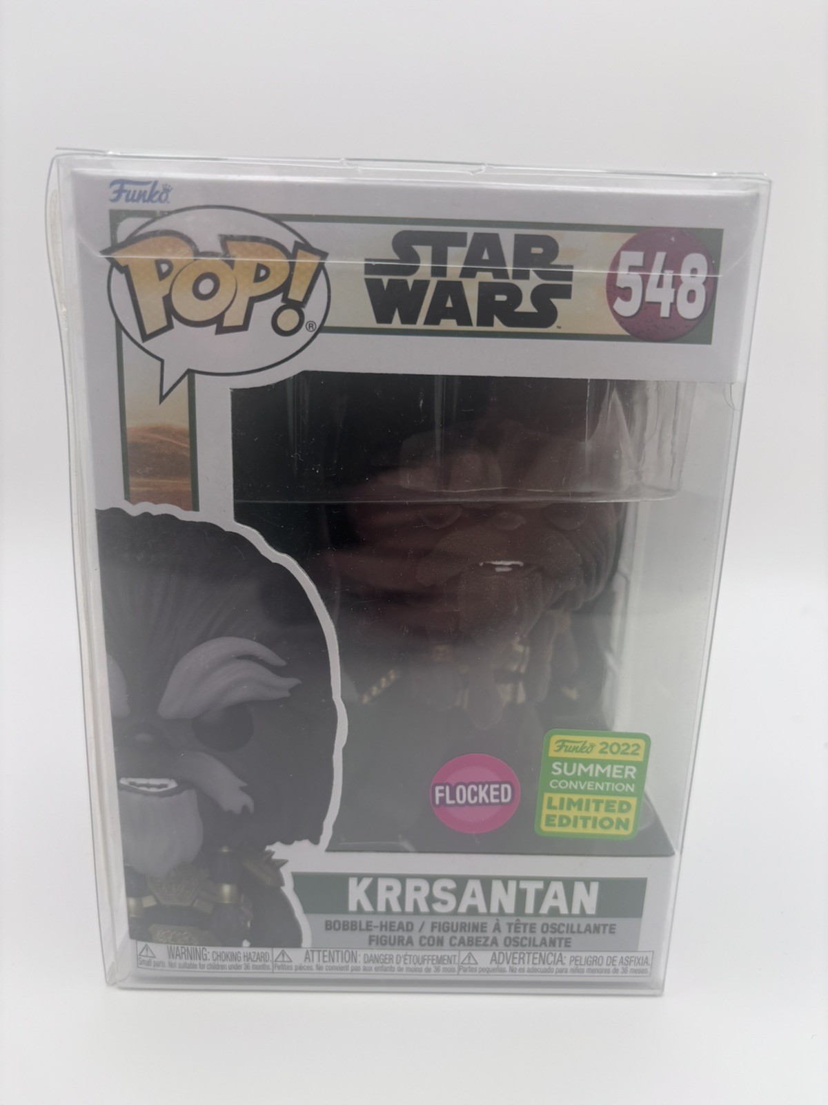 Funko Pop! Star Wars Krrsantan Flocked #548 Figura in vinile