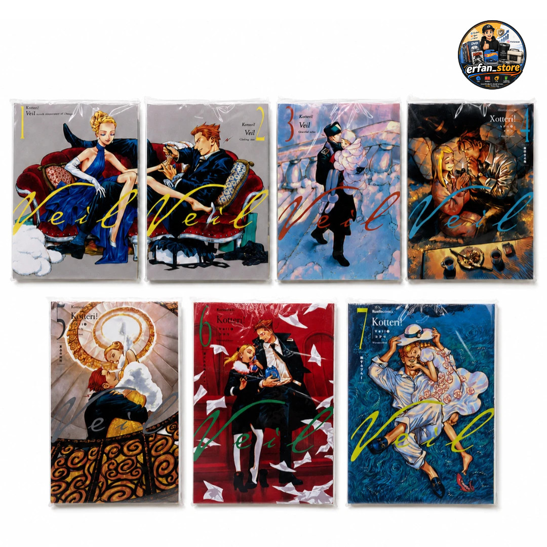 Veil Manga Vol 1-7 Set Completo o Sciolto di Kotteri Fumetto Inglese Full Color Nuovo