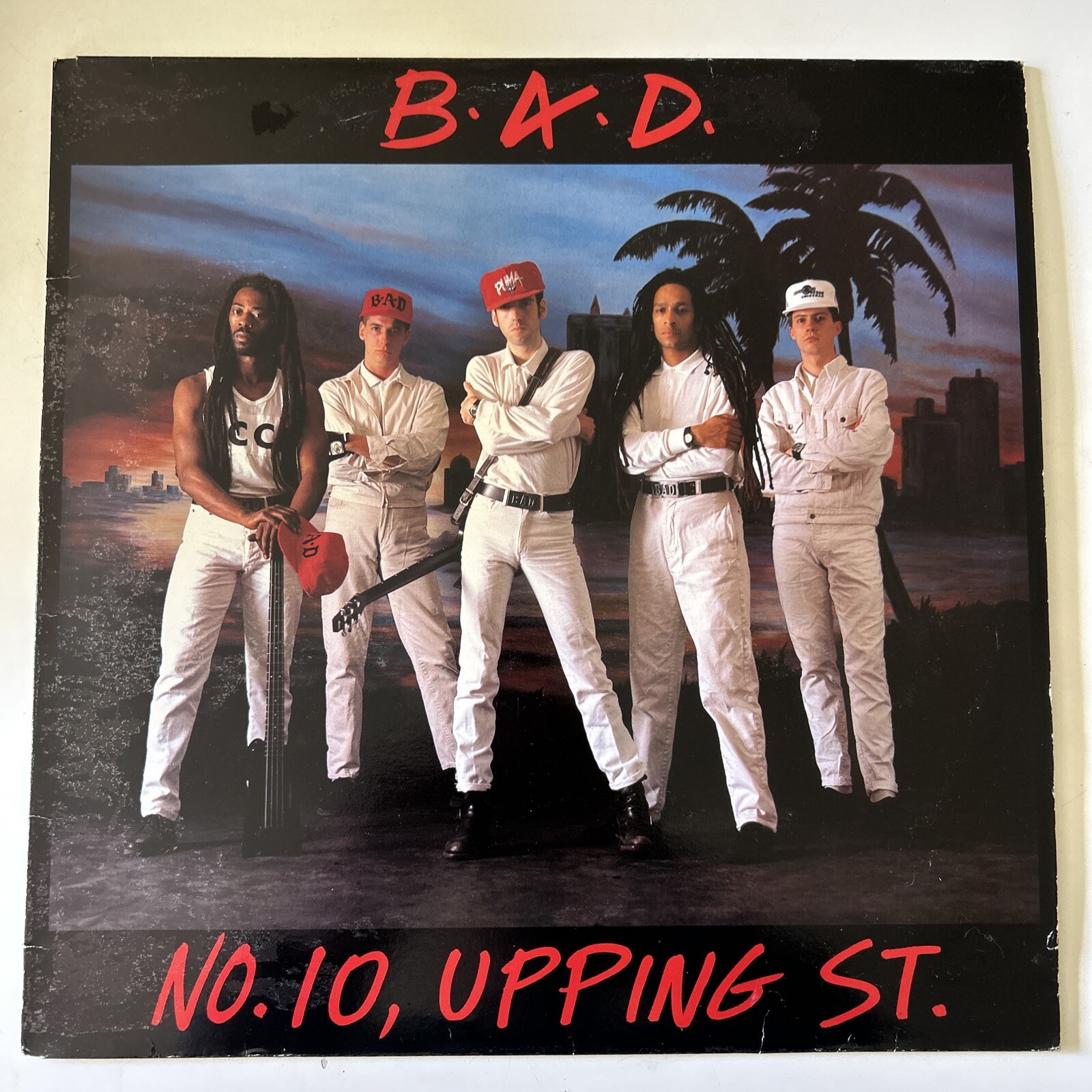 BAD Big Audio Dynamite No.10 Upping St. LP The Clash Mick Jones VG+VG+