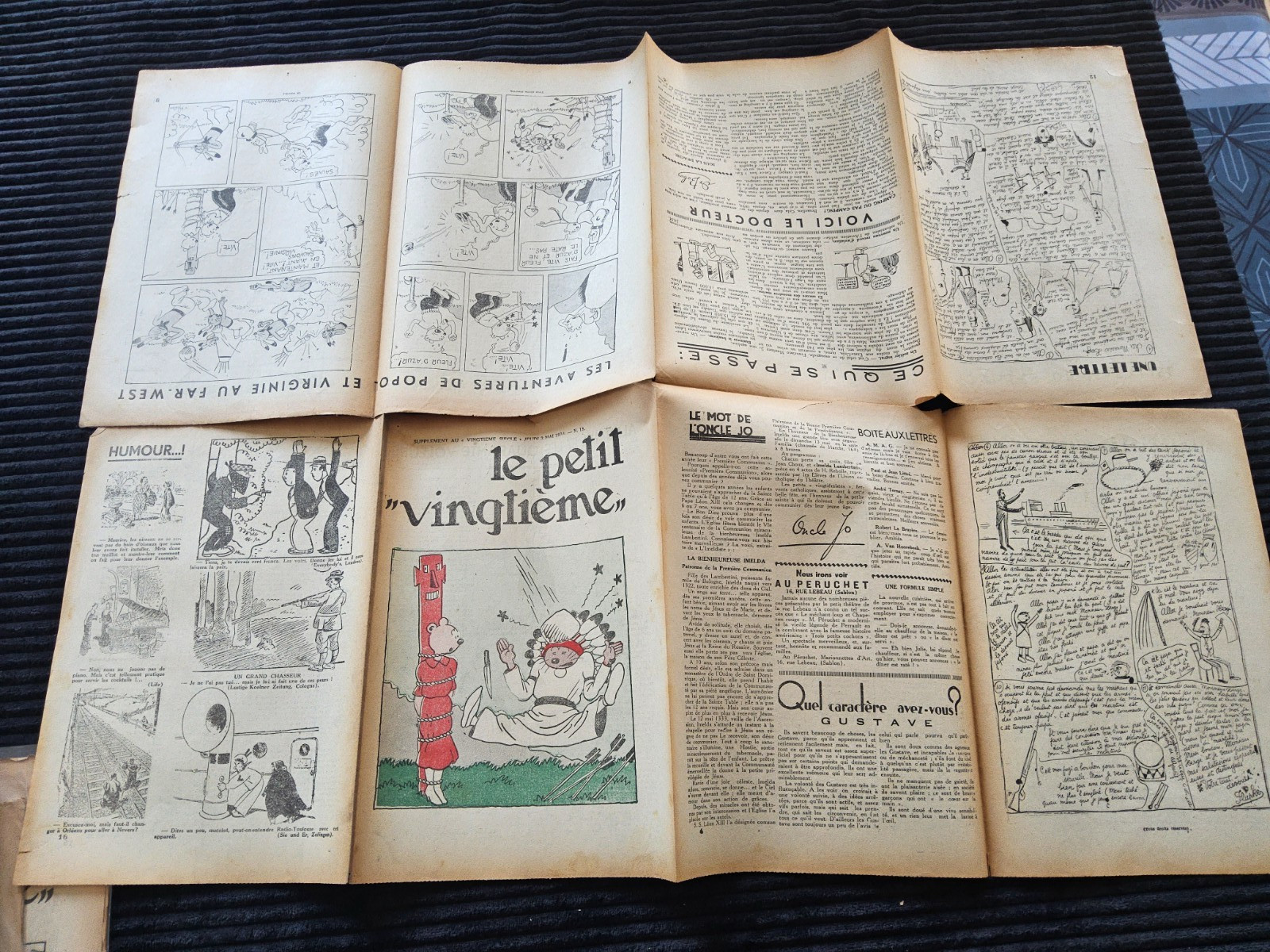 Tintin - Petit Vingtième - Numéro 18 de 1934 - Format A1