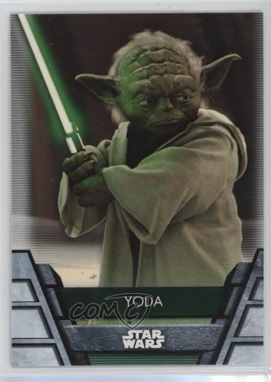 2020 Topps Star Wars Holocron Yoda #JEDI-6 1l54