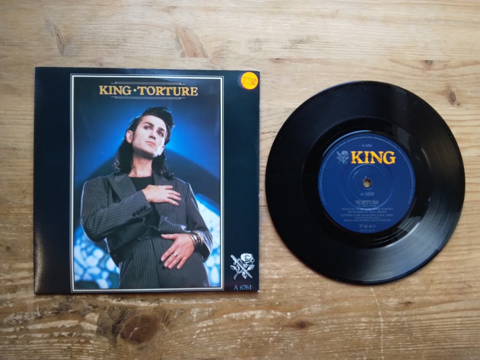 King Torture / Groovin' With The Kings Excellent 7" Single Vinyl Record A6761